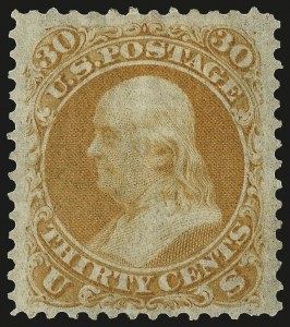 Sale 962, Lot 2334, 1861-66 Issue (Scott 62B-78)