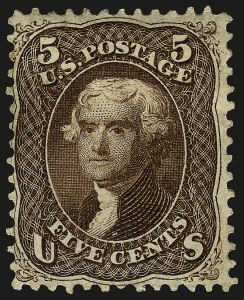Sale 962, Lot 2338, 1861-66 Issue (Scott 62B-78)