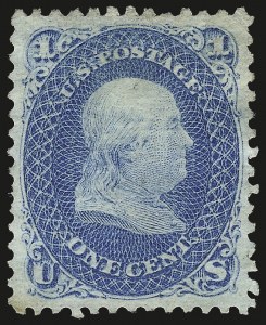 Sale 962, Lot 2354, 1867-68 Grilled Issues (Scott 79-101)