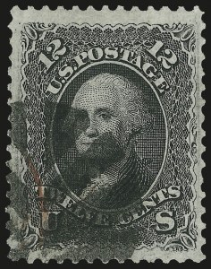 Sale 962, Lot 2359, 1867-68 Grilled Issues (Scott 79-101)