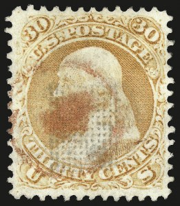 Sale 962, Lot 2361, 1867-68 Grilled Issues (Scott 79-101)