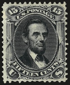 Sale 962, Lot 2372, 1875 Re-Issue of 1861-66 Issue (Scott 102-111)