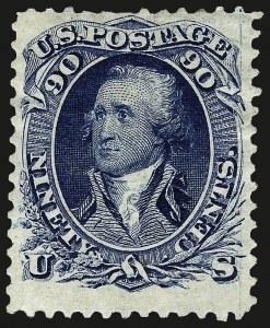 Sale 962, Lot 2376, 1875 Re-Issue of 1861-66 Issue (Scott 102-111)