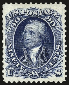 Sale 962, Lot 2377, 1875 Re-Issue of 1861-66 Issue (Scott 102-111)