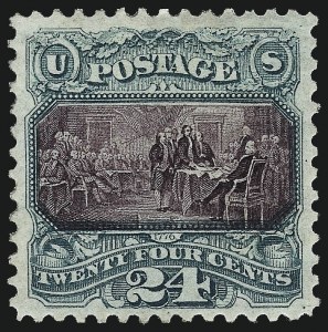 Sale 962, Lot 2417, 1875 Re-Issue of 1869 Pictorial Issue (Scott 123-133)