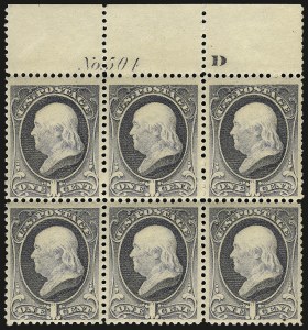 Sale 962, Lot 2465, 1870-88 Bank Note Issues (Scott 134-218)