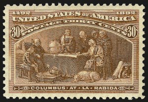 Sale 962, Lot 2508, Columbian Issue (Scott 230-245)