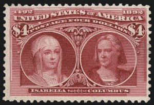 Sale 962, Lot 2525, Columbian Issue (Scott 230-245)