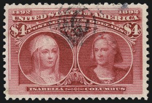 Sale 962, Lot 2528, Columbian Issue (Scott 230-245)