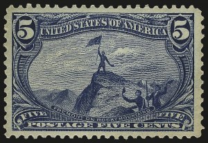 Sale 962, Lot 2578, Trans-Mississippi Issue (Scott 285-293)