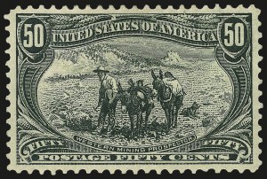 Sale Number 962, Lot Number 2580, Trans-Mississippi Issue (Scott 285-293)