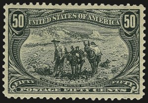 Sale 962, Lot 2582, Trans-Mississippi Issue (Scott 285-293)