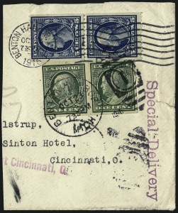 Sale 962, Lot 2665, 1908-12 Issues (Scott 331-396)