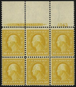 Sale 962, Lot 2690, 1908-12 Issues (Scott 331-396)