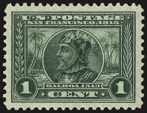 Sale 962, Lot 2699, Panama-Pacific Issue (Scott 397-404)