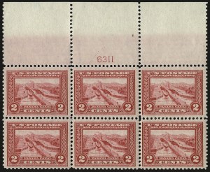 Sale 962, Lot 2702, Panama-Pacific Issue (Scott 397-404)