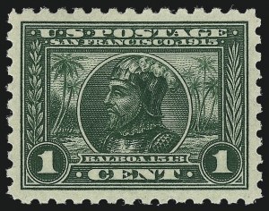 Sale Number 962, Lot Number 2709, Panama-Pacific Issue (Scott 397-404)