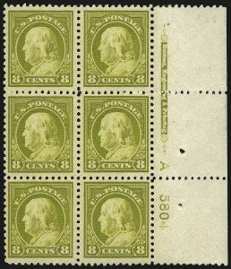 Sale 962, Lot 2713, 1912-23 Issues (Scott 405-524)