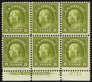 Sale 962, Lot 2714, 1912-23 Issues (Scott 405-524)