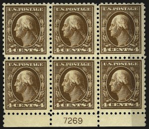 Sale 962, Lot 2721, 1912-23 Issues (Scott 405-524)