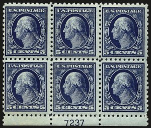 Sale 962, Lot 2722, 1912-23 Issues (Scott 405-524)