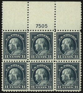 Sale 962, Lot 2755, 1912-23 Issues (Scott 405-524)
