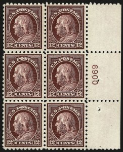 Sale 962, Lot 2757, 1912-23 Issues (Scott 405-524)