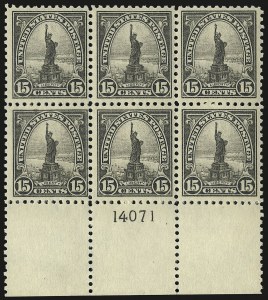 Sale 962, Lot 2853, 1922-26 and Later Issues (Scott 551-599A)
