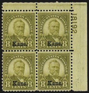 Sale 962, Lot 2897, 1922-26 and Later Issues (Scott 619-1617c)