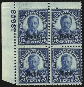 Sale 962, Lot 2909, 1922-26 and Later Issues (Scott 619-1617c)
