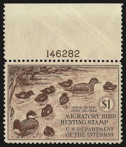 Sale 962, Lot 3072, Hunting Permits