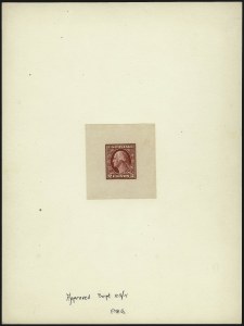 Sale 967, Lot 4050, Essays, Proofs and Specimens