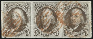 Sale 967, Lot 4072, 1847 Issue (Scott 1-2)