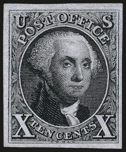 Sale 967, Lot 4080, 1875 Reproduction of 1847 Issue (Scott 3-4)