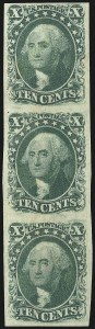 Sale 967, Lot 4104, 1851-56 Issue (Scott 5-17)