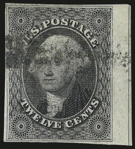 Sale 967, Lot 4107, 1851-56 Issue (Scott 5-17)