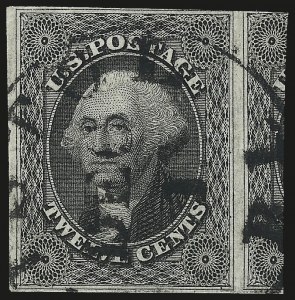 Sale 967, Lot 4108, 1851-56 Issue (Scott 5-17)