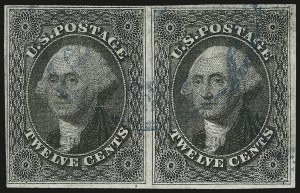Sale 967, Lot 4109, 1851-56 Issue (Scott 5-17)