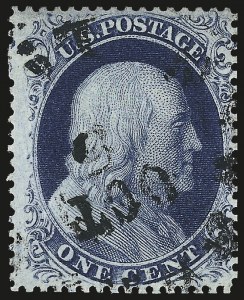 Sale 967, Lot 4118, 1857-60 Issue (Scott 18-39)