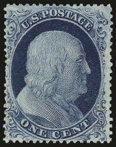 Sale 967, Lot 4119, 1857-60 Issue (Scott 18-39)