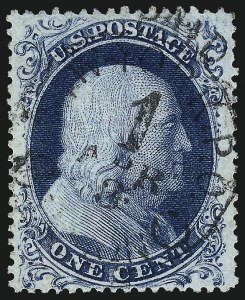 Sale 967, Lot 4120, 1857-60 Issue (Scott 18-39)