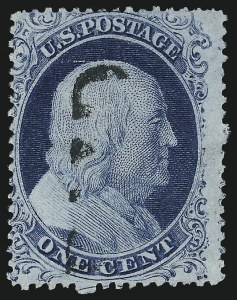 Sale 967, Lot 4122, 1857-60 Issue (Scott 18-39)