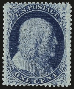 Sale 967, Lot 4123, 1857-60 Issue (Scott 18-39)