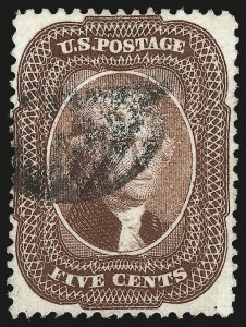 Sale 967, Lot 4127, 1857-60 Issue (Scott 18-39)
