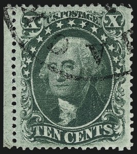 Sale 967, Lot 4139, 1857-60 Issue (Scott 18-39)