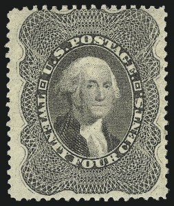 Sale 967, Lot 4145, 1857-60 Issue (Scott 18-39)