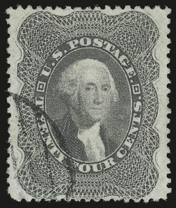 Sale 967, Lot 4146, 1857-60 Issue (Scott 18-39)