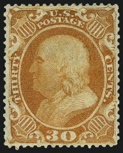 Sale 967, Lot 4147, 1857-60 Issue (Scott 18-39)