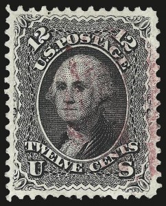Sale Number 967, Lot Number 4172, 1861-66 Issue (Scott 56-78) Sale Number 967, Lot Number 4172, 1861-66 Issue (Scott 56-78)
