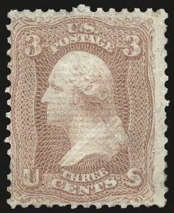 Sale 967, Lot 4188, 1867-68 Grilled Issue (Scott 79-101), including the 10c Z Grill
